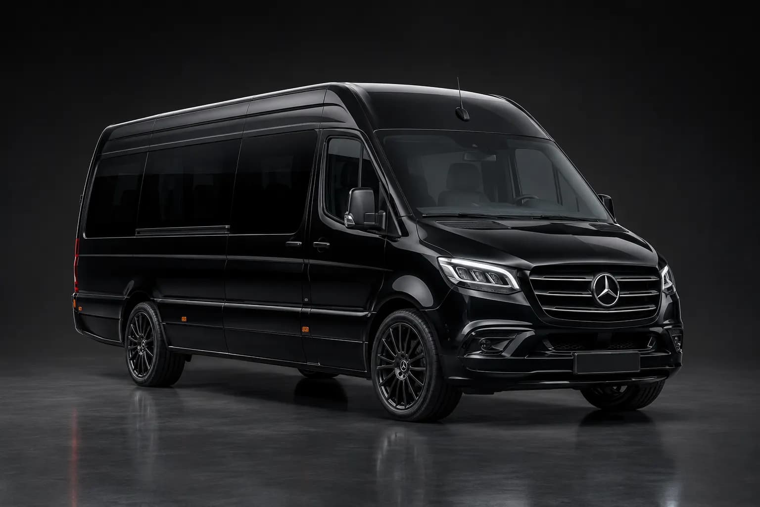 Mercedes Jet Sprinter 8-Pax with Restroom chauffeur service Scottsdale
