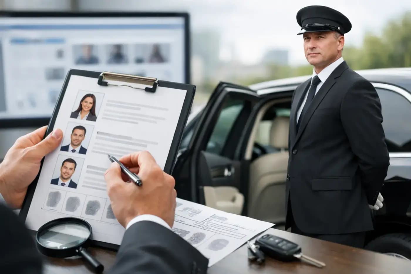 What a Chauffeur Background Review Should Reveal
