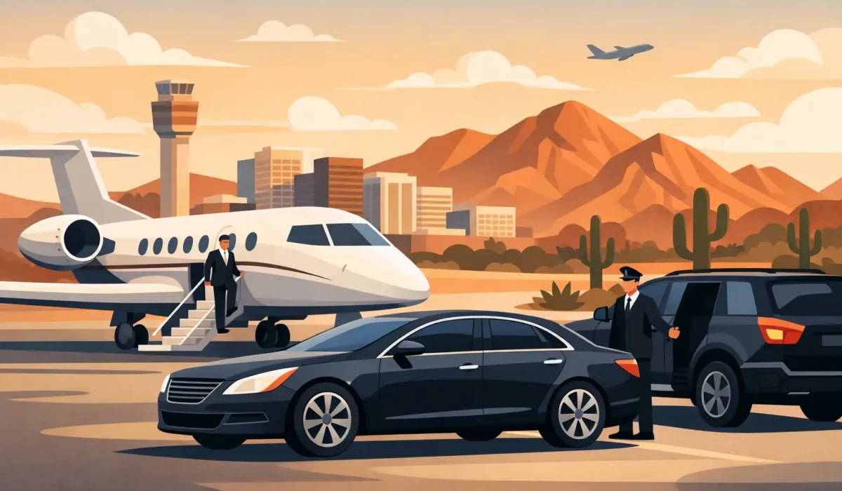 Private Jet Ground Transportation Phoenix