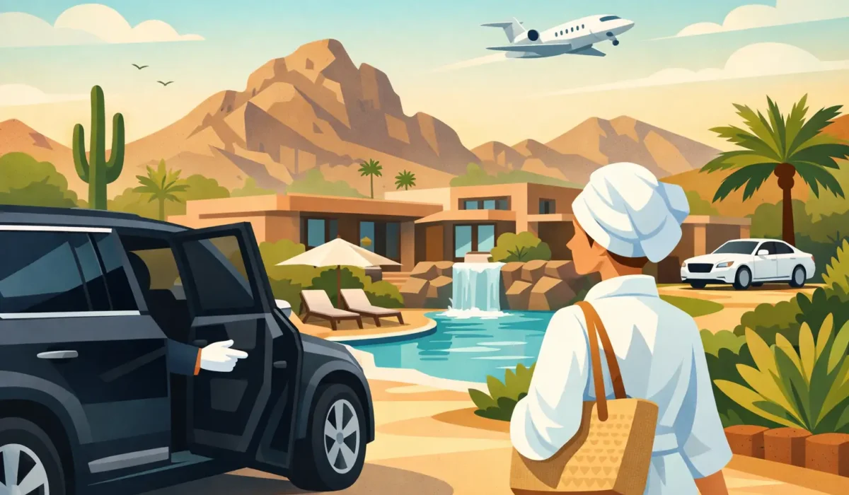 Spa Transportation Paradise Valley Done Right