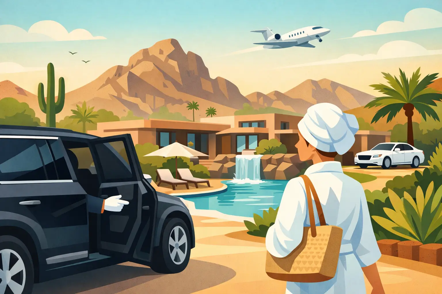 Spa Transportation Paradise Valley Done Right