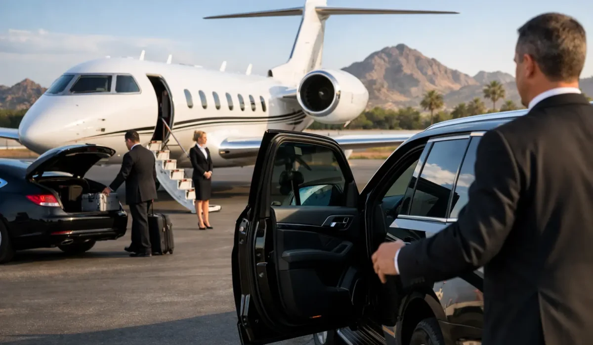 Private Jet Ground Transportation Scottsdale