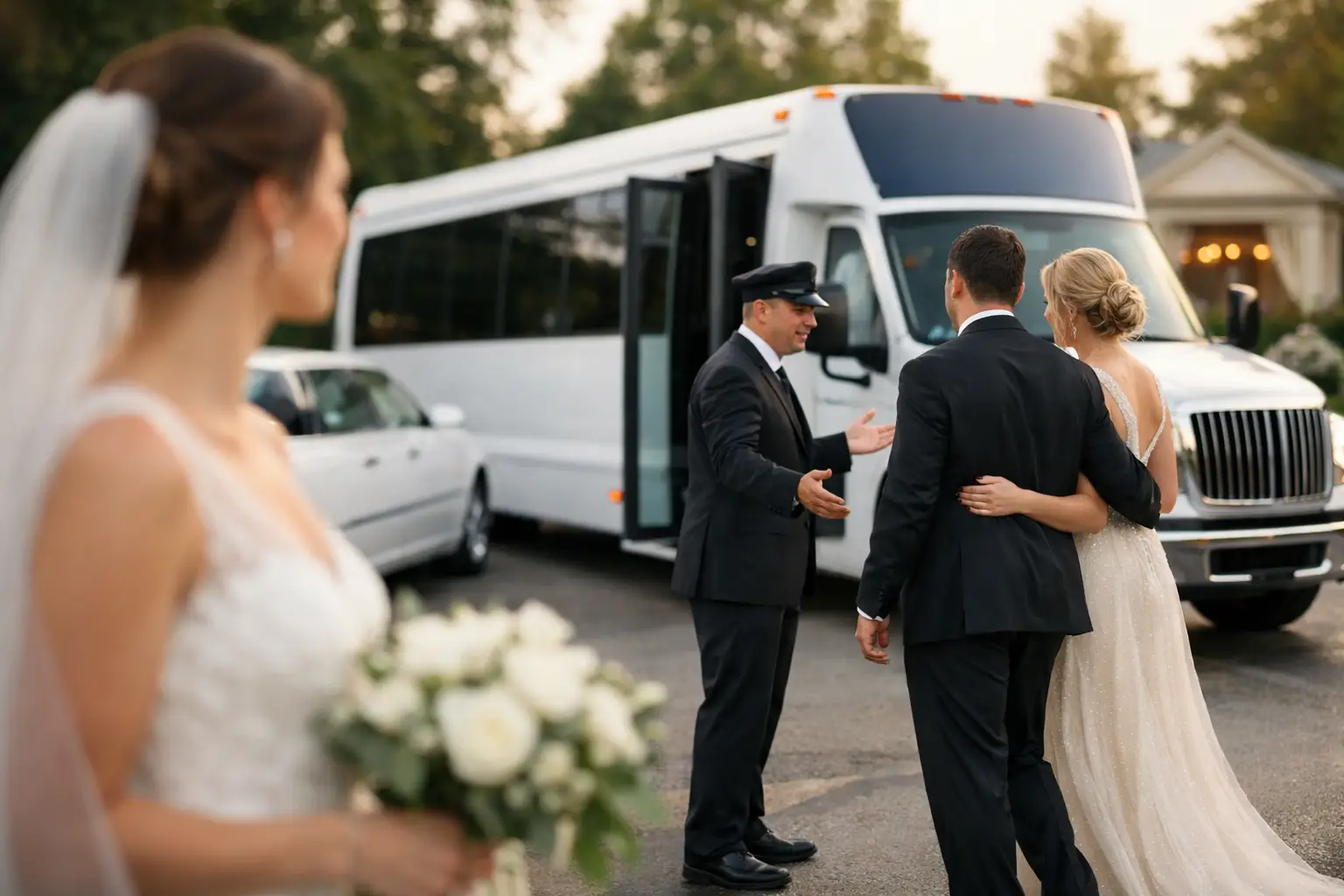 Wedding Shuttle Coordination for Refined Events